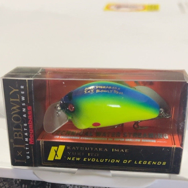 Megabass I×I Blowly Crankbait – Blue Back Chart