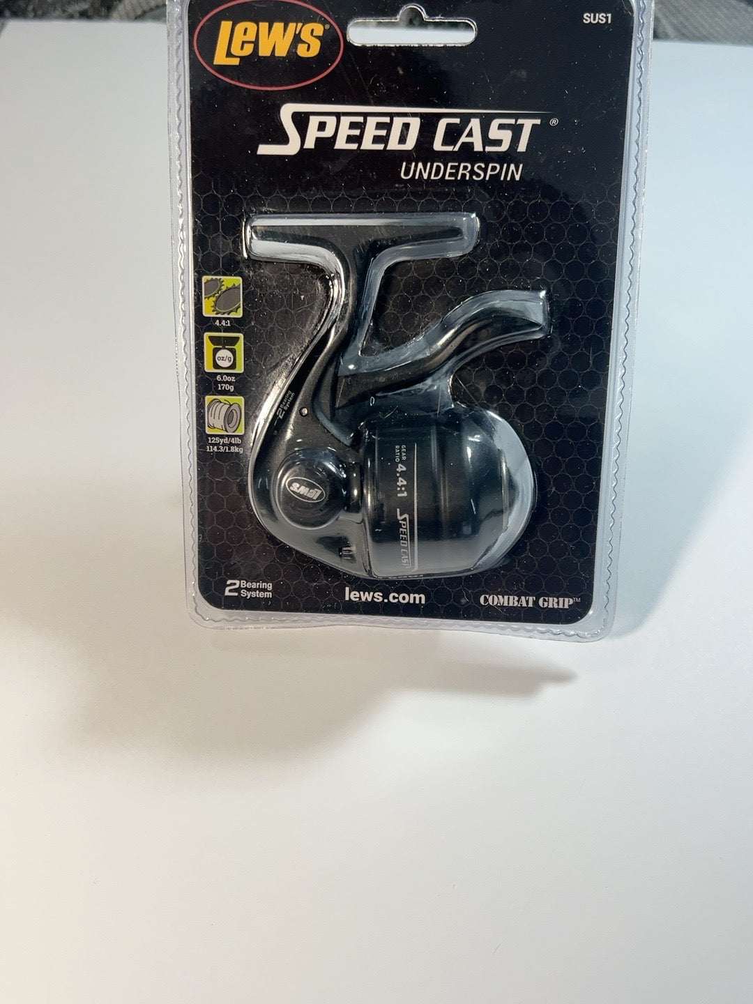 Lew's Speed Cast SUS1C Underspin Fishing Reel – 4.4:1