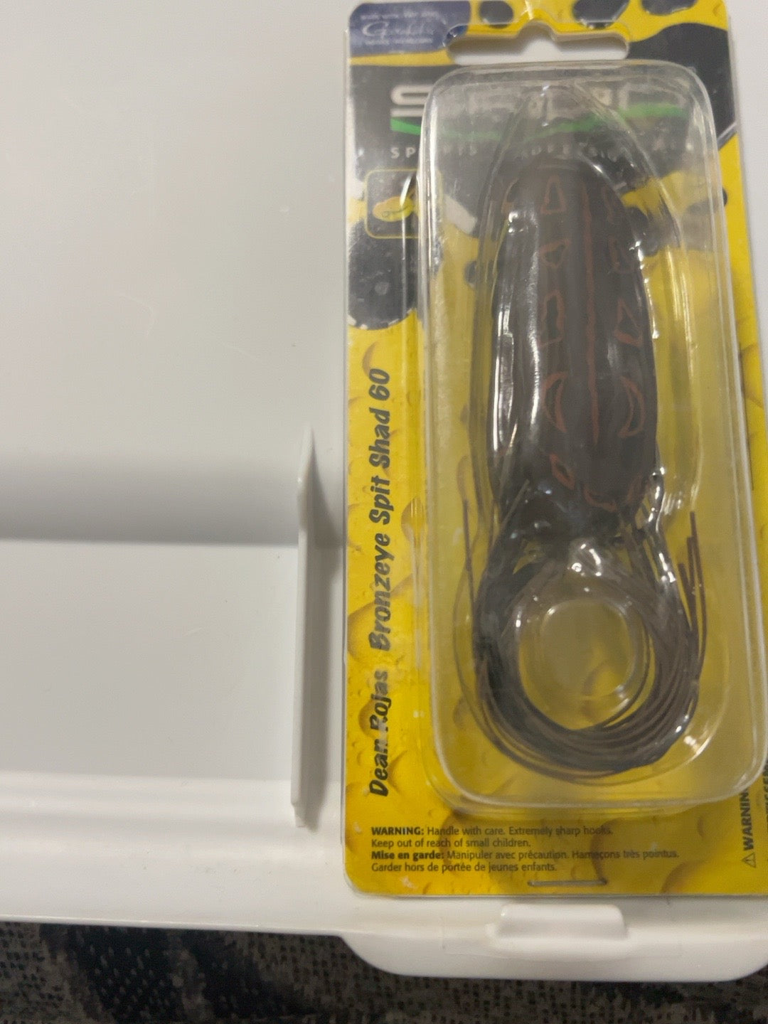 SPRO Bronzeye Spit Shad 60 Weedless Topwater Lure – 1/2 oz
