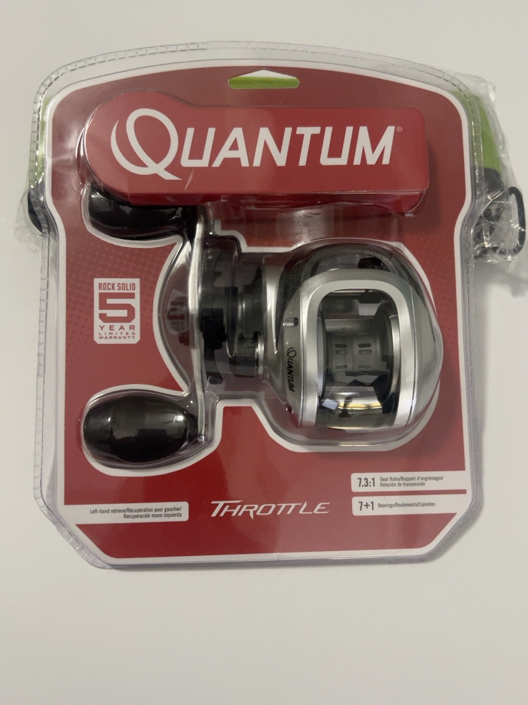 Quantum Throttle TH101HC Baitcasting Reel – Left Hand – 7.3:1