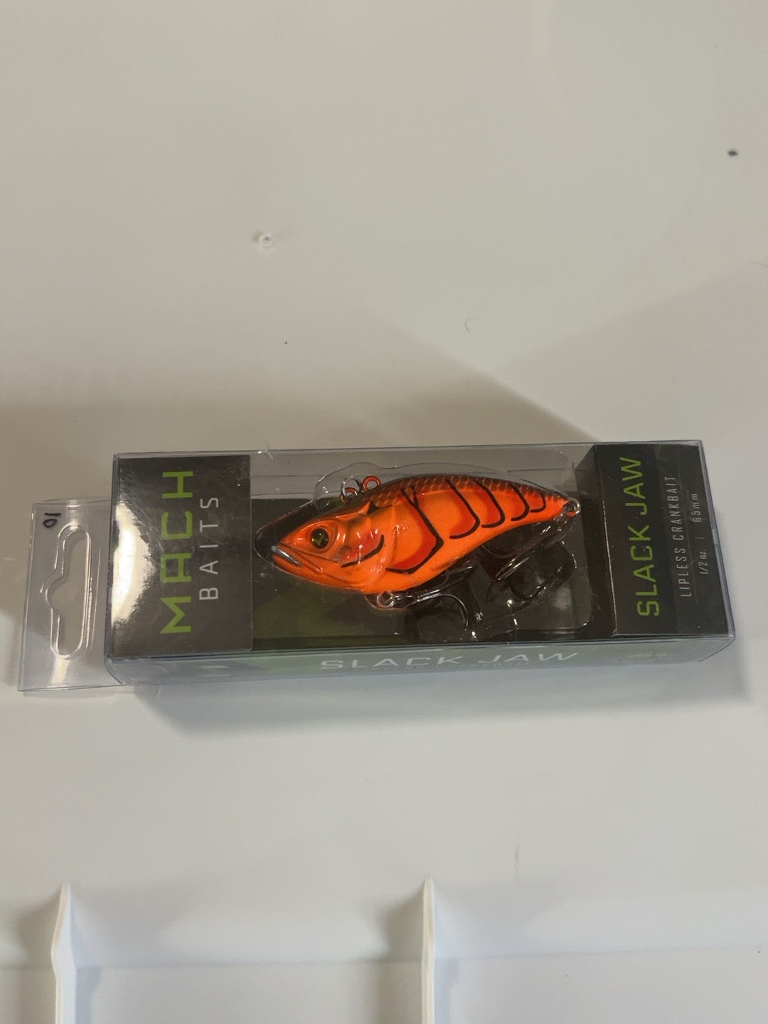 Mach Baits Slack Jaw Lipless Crankbait – Fire Craw – 1/2 oz